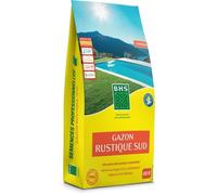 Gazon - BHS - Rustic South Lawn - 10 kg - Résistant à la sécheresse grâce à la fétuque élevée. Semis rapide et uniforme.