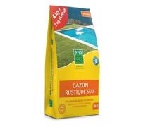 Gazon Rustique SUD, marque BHS, sac de 5 kilos dont 1 gratuit, 200m²-
