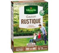 Gazon rustique VILMORIN, 1 kg, 40 m² G