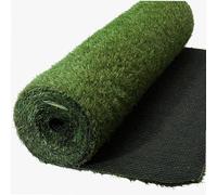 Gazon synthétique 2 cm WERKA PRO 1 x 10 m (soit 10m²), Vert | Bambou, résistant aux intempéries, traité anti-UV, perméable, polyvalent, renforcé, usage jardin et terrasse, épaisseur 2 cm