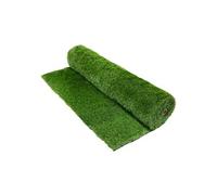 Gazon Synthétique 35mm Rouleau 8m² (1x8m), Vert Multinuancé, Drainage Rapide