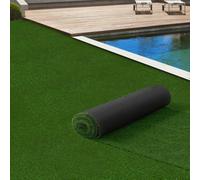 Gazon Synthétique Artificiel 1x10 M 20 Mm Pour Jardin Et Balcon Vert