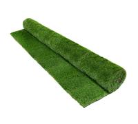 ECD Germany Gazon Synthétique 35mm Rouleau 7,5m² (1,5x5m), Vert Multinuancé, Drainage Rapide et Facile à Découper, Résistant Intempéries, Tapis Artificiel Pelouse Herbe Fausse Revêtement de Sol Jardin