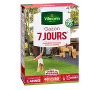 Gazon - Vilmorin - Gazon 7 jours - 1 kg (x2)