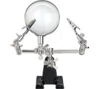 GB 51199 - Troisième main avec loupe et grossissement x 2,5