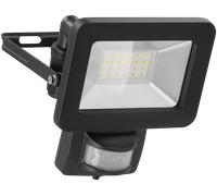 goobay 53879 Projecteur LED avec détecteur de mouvement 20 W Lumière blanche neutre 4000 K 1700 lm Angle d'éclairage 100° Indice de protection IP65 Noir