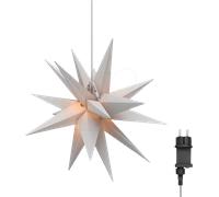 GB 64789 - Étoile de Noël à LED, 3D, Ø 56 cm, transfo extérieur 4,5 V