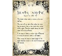 GB eye - DEATH NOTE Poster Rgles (91.5 x 61 cm)