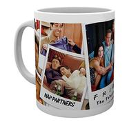 GB Eye Tasse Friends Polaroids Céramique compatible lave-vaisselle Blanc