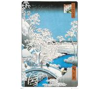 GB eye Hiroshige The Drum Bridge Maxi Poster 61 x 91,5 cm