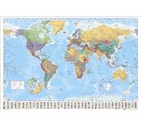 GB eye Ltd, Carte du Monde, Politique, Poster, 61 x 91,5 cm