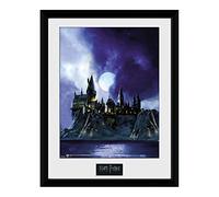 GB eye LTD, Harry Potter, Hogwarts Painted, Affiche encadrée 40 x 30 cm