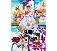 GB Eye – Affiche One Piece : Historique des Gears – 91,5 x 61 cm