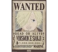 GB eye - ONE PIECE Poster Wanted Sanji Wano (91,5 x 61 cm)
