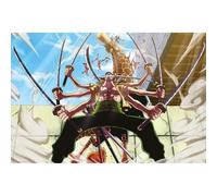 GB eye One Piece Zoro vs Kaduo 61 x 91.5cm / 24.2 x 35.8 pouces Maxi poster - Expédié roulé - Poster d'art - Affiches et impressions murales