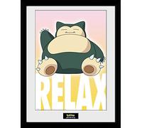 Gb Eye - POKEMON Tirage encadré Ronflex