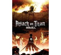 GB Eye Poster Attack on Titan Key Art, Papier Glacé 150g, Multicolore, 61x91,5cm