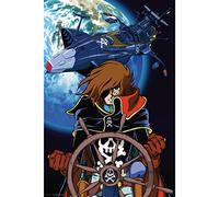 GB eye - Poster Maxi ALBATOR/Harlock - Produit Officiel - Format 91,5 × 61 cm - Impression Haute Qualité
