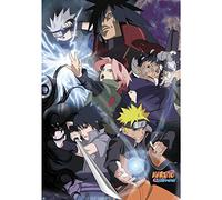 GB eye - Poster NARUTO SHIPPUDEN Groupe Guerre Ninja - Produit Officiel - Affiche - Dimensions 91,5 x 61 cm