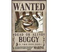 GB eye - Poster ONE PIECE Wanted (WANTED Buggy)