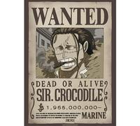 GB eye - Poster ONE PIECE Wanted (WANTED Crocodile)