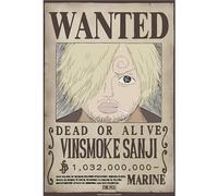 GB eye - Poster ONE PIECE Wanted (WANTED Sanji)