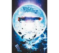 GB eye - RETOUR VERS LE FUTUR Poster DeLorean volante (91,5 x 61 cm)