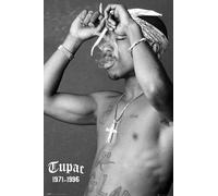 GB Eye, Tupac, Smoke, Maxi Poster, 61x91.5cm