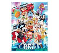 GB Posters GBYDCO196 "One Piece Red Festival" Chibi Poster, 52cm x 38cm