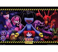 Gb Posters Poppy Playtime All Time Characters 61 x 91,5 cm Maxi poster 61 x 91,5 cm / 24,2 x 35,8 pouces Maxi poster - Expédié roulé - Poster d'art - Affiches et impressions murales