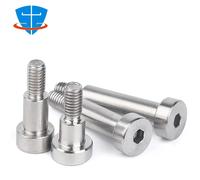 GB5281 M3 M4 M5 M6 M8 M10 304 acier inoxydable hexagonale à six pans creux vis à épaulement tasse capuchon tête épaule roulement à rouleaux vis boulon haute résistance Allen truc vis bouchon vis