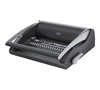 Gbc 4401845 Machine à Relier avec Indicateurs d'alignement des Poinçons (Capacité de Perforation 20 Feuilles, Capacité de Reliure 330 Feuilles) Noir Capacité de reliure : 330