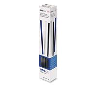 GBC 46010E Pack de 25 Baguettes à Relier A4 10 mm Noir