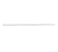 GBC 9665913 Baguette de reliure Blanc Lot de 100