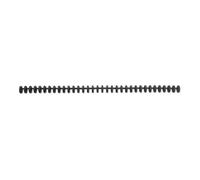 GBC ClickBind - 12 mm - 34 anneaux - A4 (210 x 297 mm) - 95 feuilles - noir - 50 unités peine Click de reliure - pour ClickBind 15, 15E