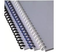 GBC ClickBind - 8 mm - 34 anneaux - A4 (210 x 297 mm) - 45 feuilles - blanc - 50 unités peine Click de reliure Blanc G