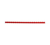 GBC CombBind - 12 mm - 21 anneaux - A4 (210 x 297 mm) - 95 feuilles - rouge - 100 unités peigne de reliure en plastique - pour GBC CombBind C110, C210, C250PRO