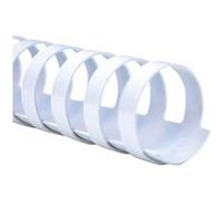 GBC CombBind - 45 mm - 21 anneaux - A4 (210 x 297 mm) - 390 feuilles - blanc - 50 unités peigne de reliure en plastique - pour P/N: 2101435, IB271106, IB271717 Blanc G