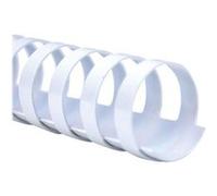 GBC CombBind - 51 mm - 21 anneaux - A4 (210 x 297 mm) - 450 feuilles - blanc - 50 unités peigne de reliure en plastique - pour P/N: 2101435, IB271106, IB271717 Blanc G