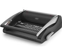 Gbc 4401845 Machine à Relier avec Indicateurs d'alignement des Poinçons (Capacité de Perforation 20 Feuilles, Capacité de Reliure 330 Feuilles) Noir Capacité de reliure : 330