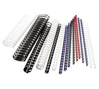 GBC COMBBIND SPINE 21R 12MM RED classeur à anneaux