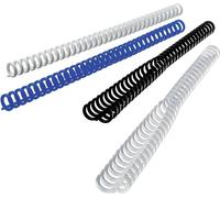 GBC Dos de reliure en plastique ClickBind, DIN A4, 8 mm, transparent