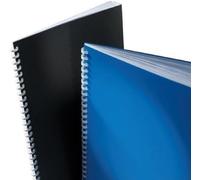 GBC ESP425501 Pack de 100 Couvertures 500 m Bleu