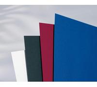 GBC Feuille de garde CE050030 DIN A4 250g carton rouge 100 pcs/paquet
