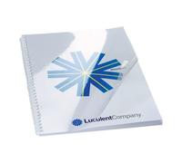 GBC HiClear - A3 (297 x 420 mm) - 180 micromètres - clair - 100 unités couverture à reliure PVC