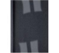 GBC LeatherGrain - 1.5 mm - A4 (210 x 297 mm) - 15 feuilles - 150 micromètres - noir - 240 g/m² - 100 unités couverture à reliure thermique - pour GBC ThermaBind T200, T400 Noir G