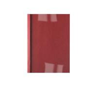 Gbc Leathergrain - 1.5 Mm - A4 (210 X 297 Mm) - 15 Feuilles - 150 Micromètres - Rouge - 240 G/M² - 100 Unités Couverture À Reliure - Pour Gbc Thermabind T200, T400