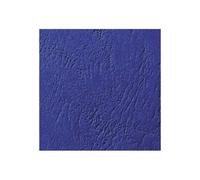GBC LeatherGrain - A4 (210 x 297 mm) - bleu royal - 250 g/m² - 100 unités couverture à reliure