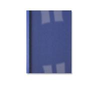 GBC | Lot de 100 Couvertures de reliure thermique LinenWeave A4 Bleu | Dos LinenWeave 240 g/m² & face PVC 150 microns | Tranche 1,5 mm - jusqu’à 15 feuilles | Réf. IB386602