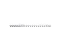 GBC | Lot de 100 Peignes Métalliques MultiBind A4 | 21 Boucles | 10 mm | Reliure Permanente | Ouverture à Plat 360° | Jusqu’à 50 Feuilles |Documents Professionnels Confidentiels | Argent | IB160837